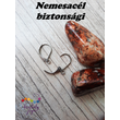 Nemesacél biztonsági kapcsos