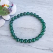 Fuchsite 6 mm-es karkötő