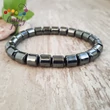 Hordó hematit 8 mm-es ásvány karkötő
