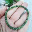 Kanadai jáde 4 mm-es ásvány karkötő