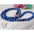 Lapis lazuli 6 mm-es fazettált ásvány gyöngysor