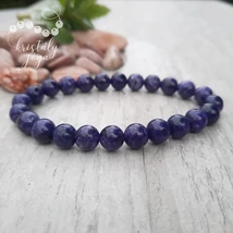 Csaroit 8 mm-es ásvány karkötő