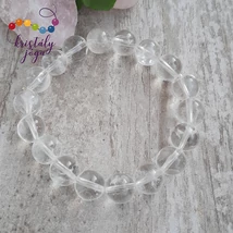 Hegyikristály 10 mm-es ásvány karkötő