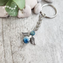 K2 ásvány, angyal kulcstartó