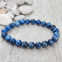 Kianit 8 mm-es ásvány karkötő