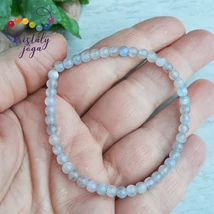Labradorit 4 mm-es extra ásvány karkötő