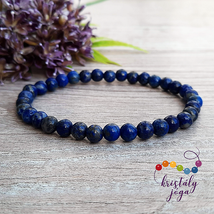 Lapis lazuli ásvány karkötő