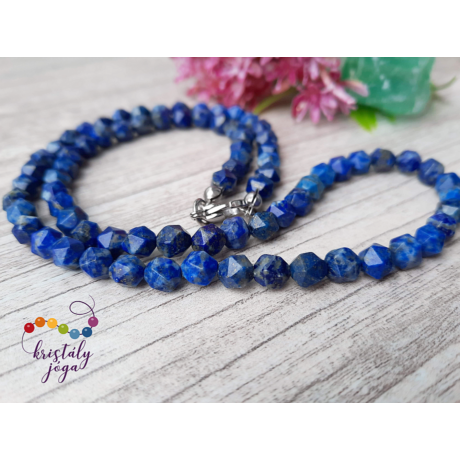 Lapis lazuli ásvány gyöngysor